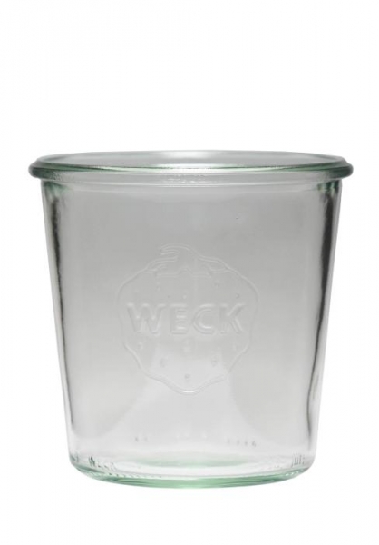 WECK-Sturzglas 3/4 Liter/850ml, Mündung 100mm  Lieferung ohne Deckel, Gummi und Klammern, bitte separat bestellen!